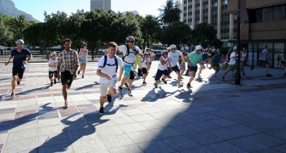 Mega Skop Skateboard Push Race South Africa