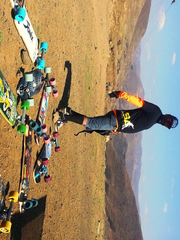 Robin and boards Lost in Lesotho
