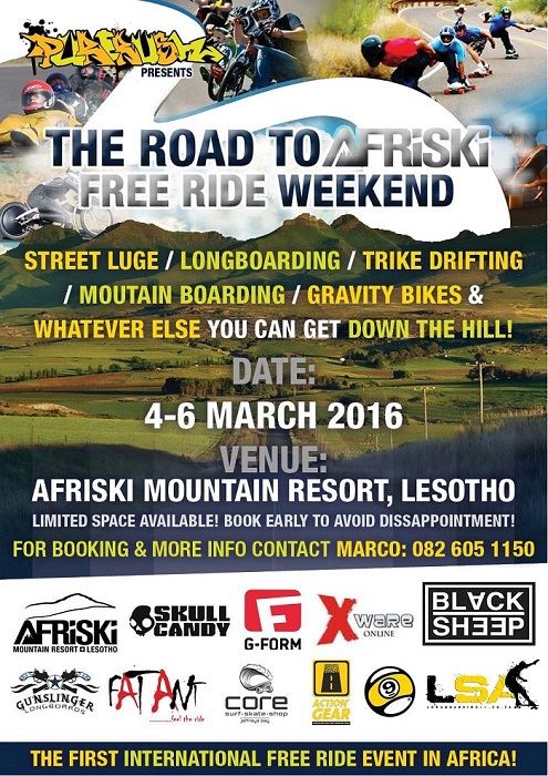 Road to Afriski Freeride weekend Lesotho Longboarding South Africa