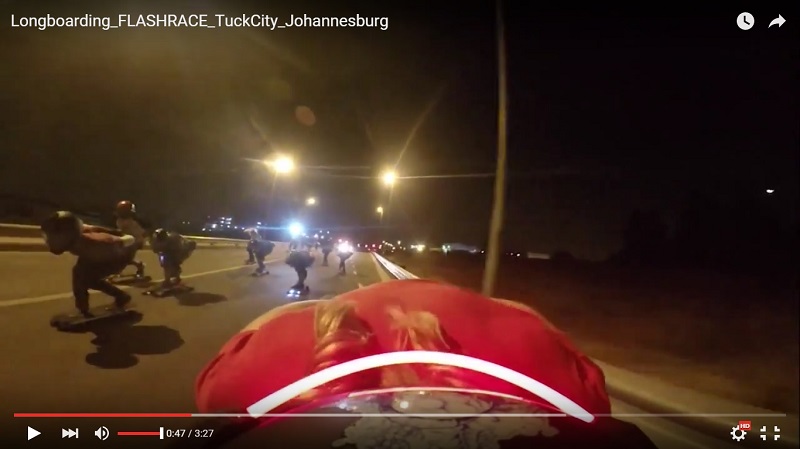 Tuck City Flash Race Video Longboarding South Africa