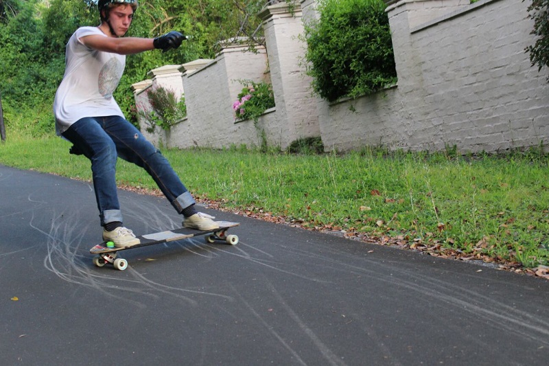 Volante Checkers Wheel Review Michael Hart Longboarding SA 3