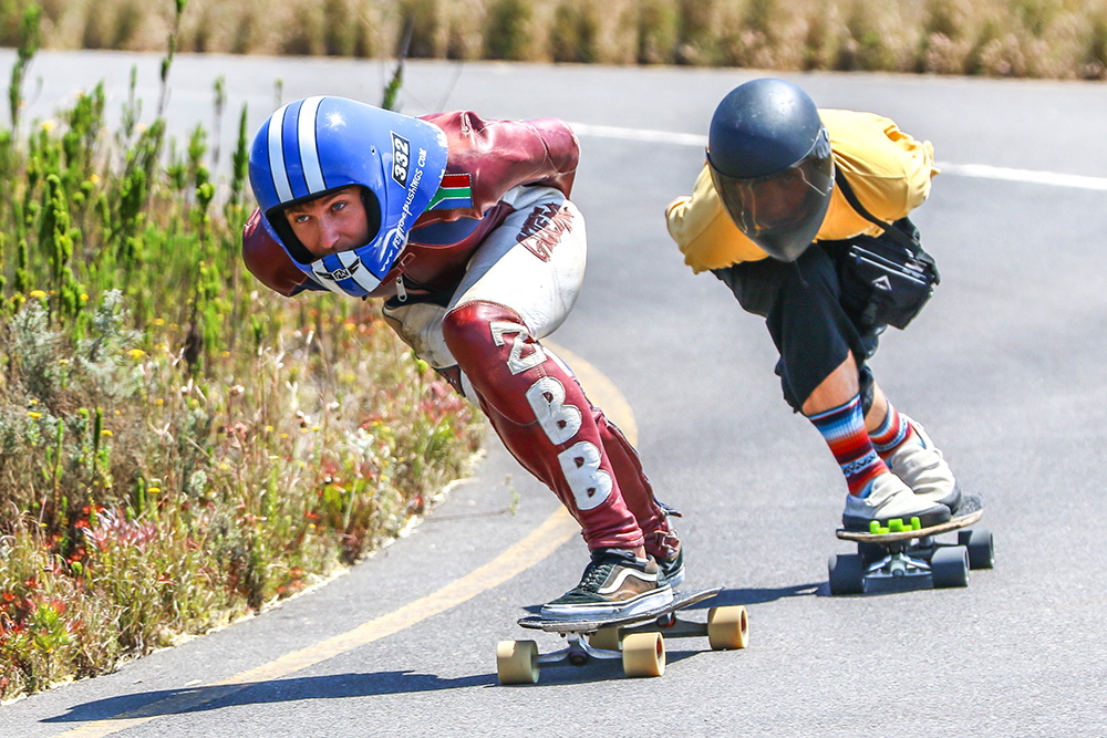 Three days of skating two challenging hills