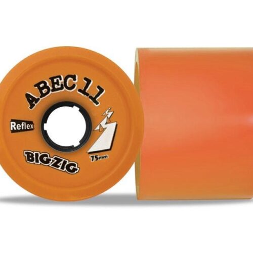 ABEC 11 BigZigs 75mm (Orange 86a) (set of 4 wheels)